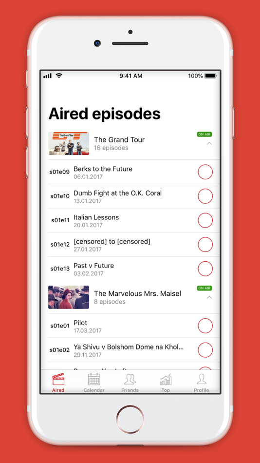 #3. MyShows - Track Shows & Films (iOS) بواسطة: MYSHOWS INC