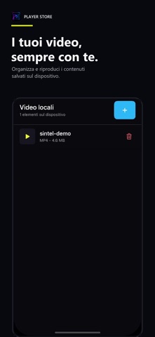 Player Store screenshot