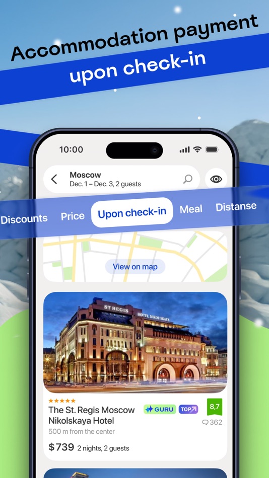 #2. Ostrovok – Book a Hotel (iOS) By: Traveltech LLC