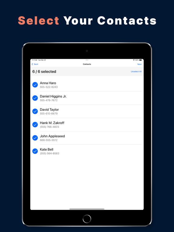App screenshot