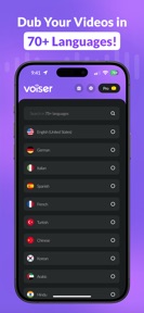 Voiser: AI Dubbing & Translate screenshot
