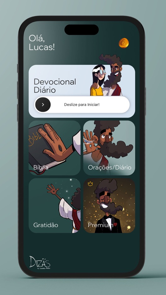#1. Dizãs Devocional (iOS) By: DOUBLE IT SOLUCOES EM TECNOLOGIA LTDA