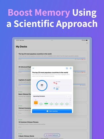 Flash cards Maker - Memoki AI ipad screenshot 3