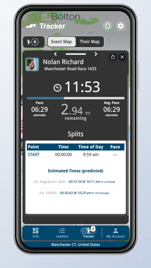 The Manchester Road Race iPhone Screenshot 4