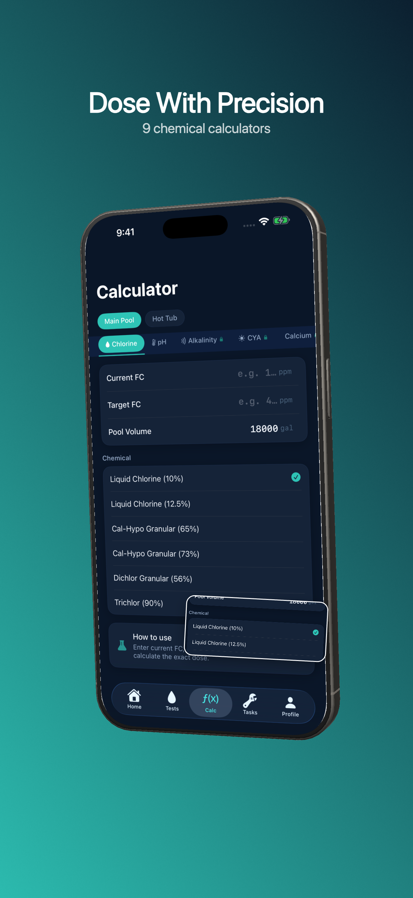 Pool Chemistry - Chlor screenshot 4