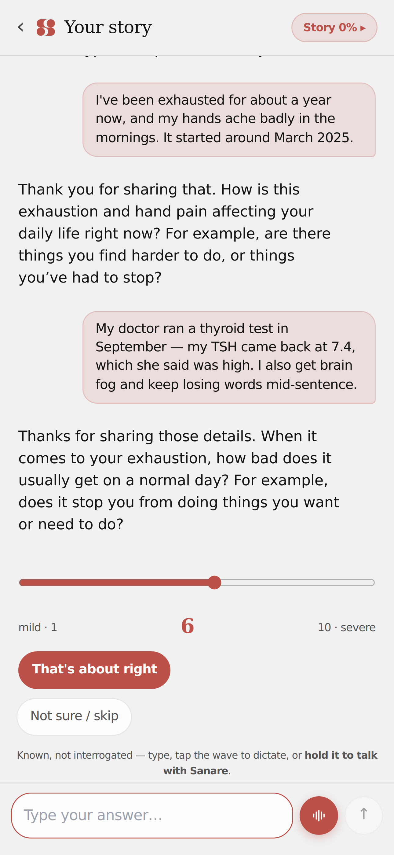 Sanare Health screenshot 2