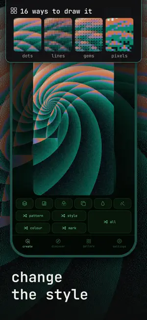 Abstract Wallpaper init.Dither screenshot 3