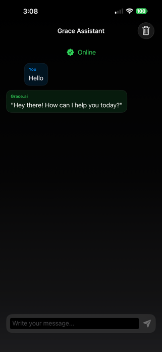 Grace.ai Screenshot 2 of 2