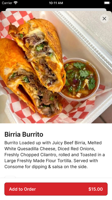 Cesar's Snack Shack iPhone screenshot 4 - Food & Drink app