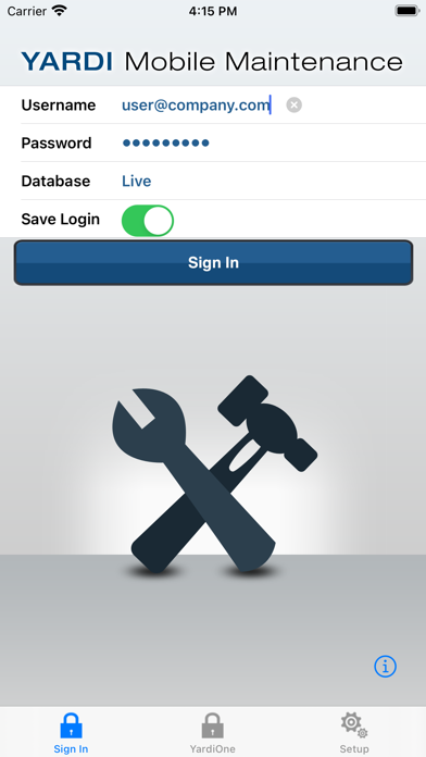 Screenshot #1 pour Maintenance Mobile