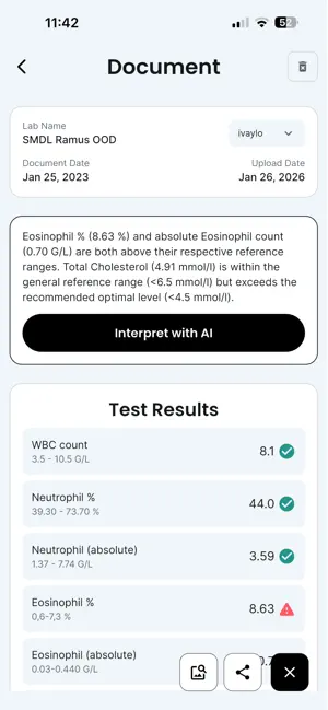 Medipas ai - Medical Passport screenshot 3