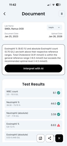 Medipas ai - Medical Passport screenshot