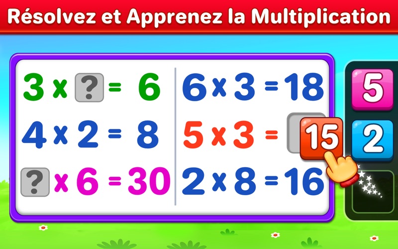 Screenshot #2 pour Multiplication Kids: Math Game