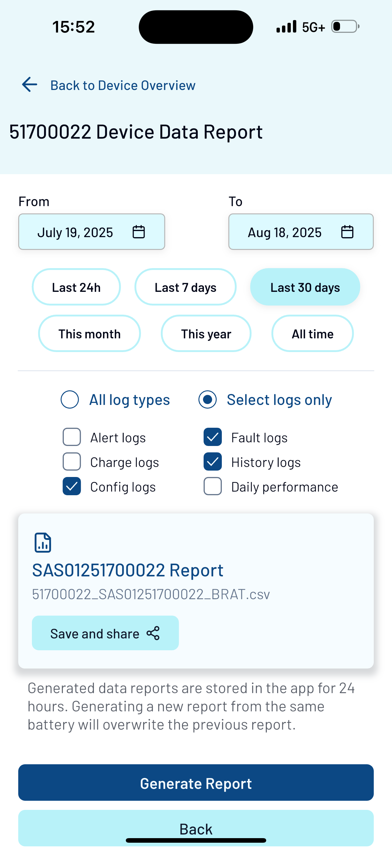 PosiConnect screenshot 5