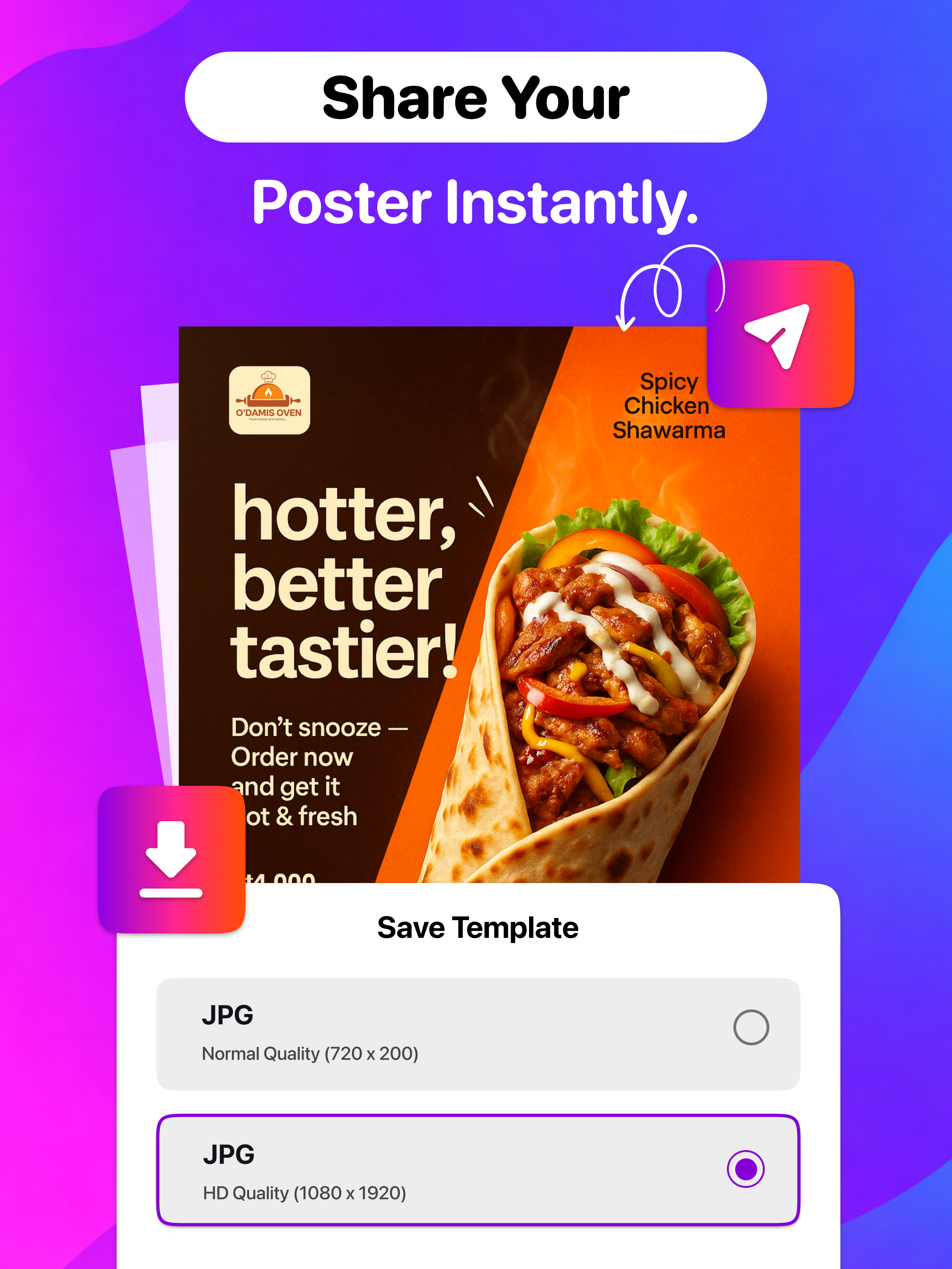 Poster Maker: AI Flyer Creator screenshot 12