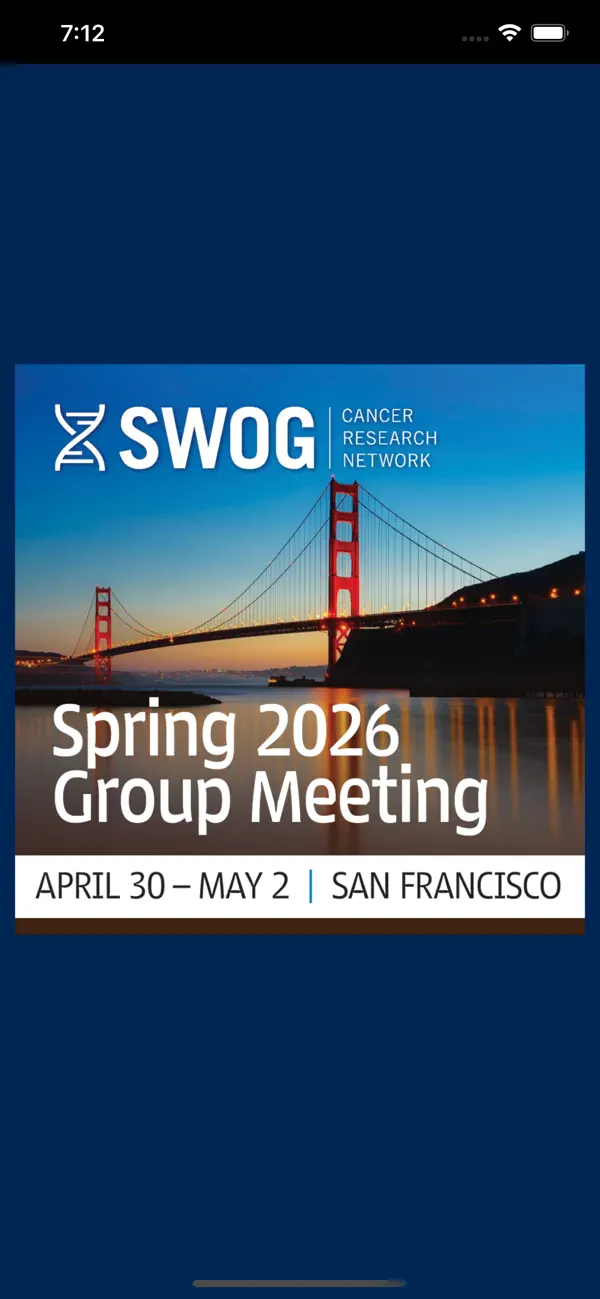 Screenshot #1 pour Spring 2026 SWOG Group Meeting