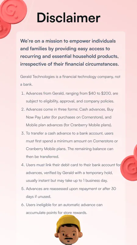 Gerald - Cash Advance screenshot 9 of 9