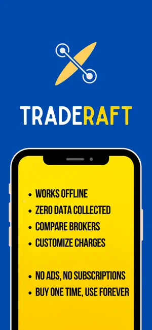 TradeRaft: Brokerage Calc screenshot 1