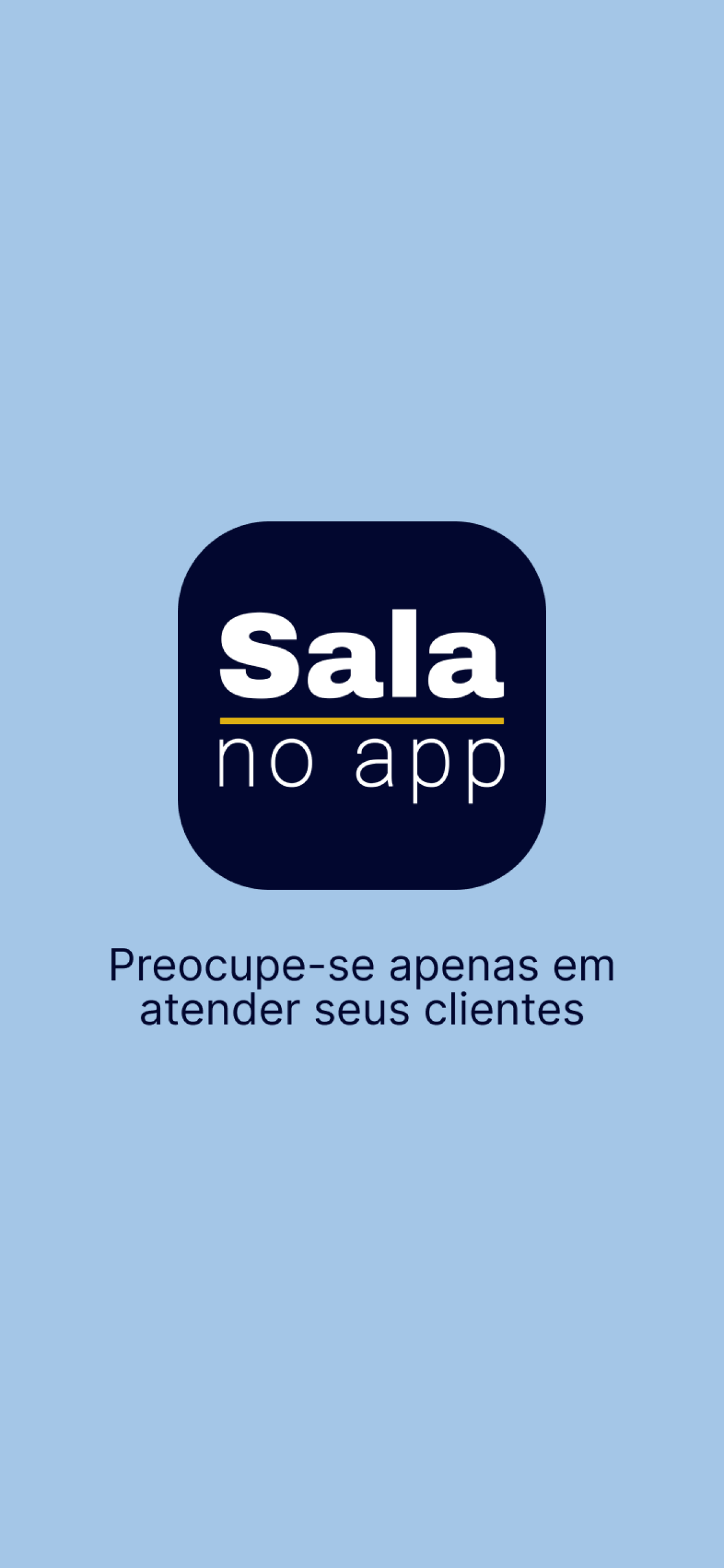 Sala no App: Profissional