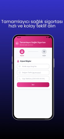 Sigortan Cebinde iPhone screenshot