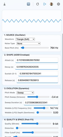Sound Effect Generator Screenshot 1 of 4