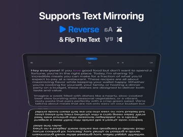 Teleprompter - InCue iPad screenshot