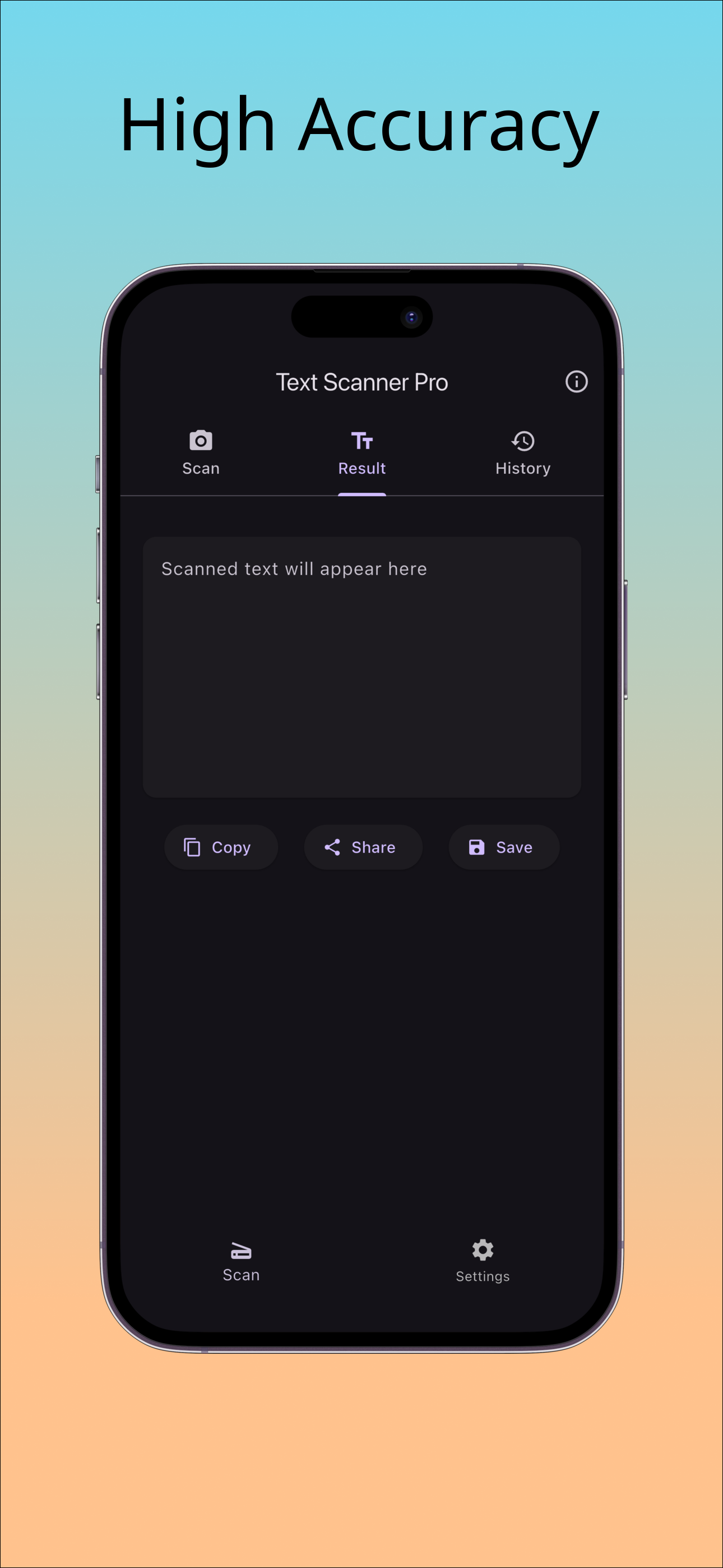 Texcan - Text Scan OCR screenshot 2