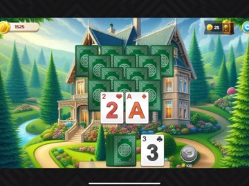 TriPeaks Manor iPad screenshot