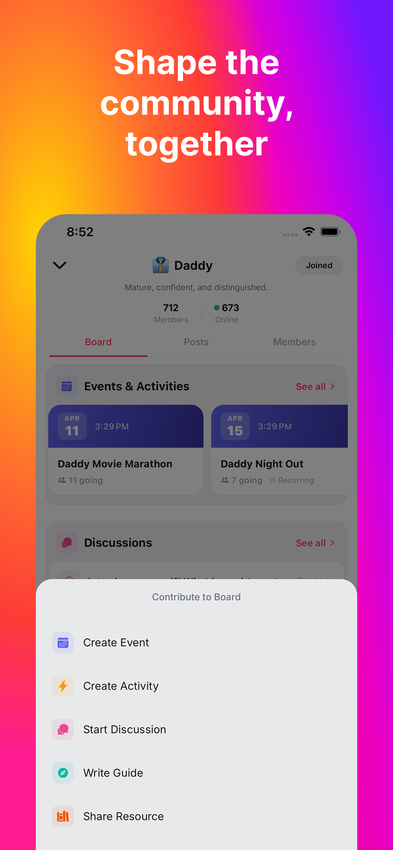 Gayborhood: Build Community