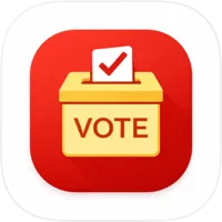 Icon representing a ballot box