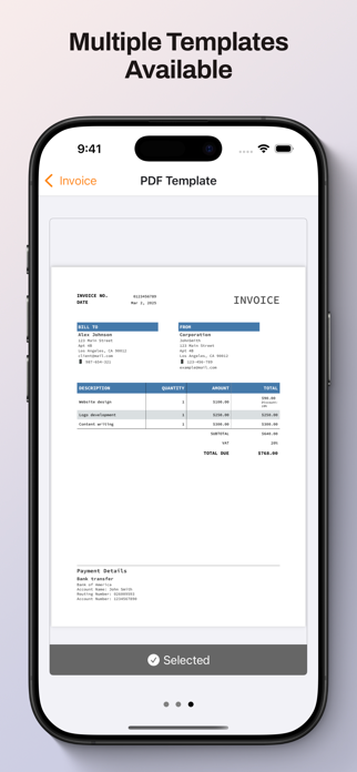 Invoice maker, Quote builder Screenshot 2 of 6