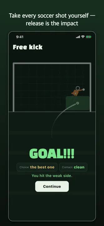 Reborn Until I Score: Striker screenshot 1