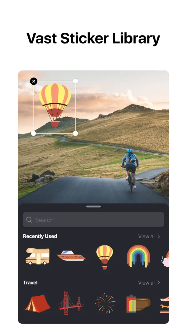 VN: AI Video Editor iPhone App Screenshot 8 – Foto & Video