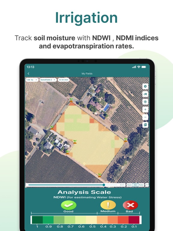 Farmonaut® iPad screenshot 4 - Business app