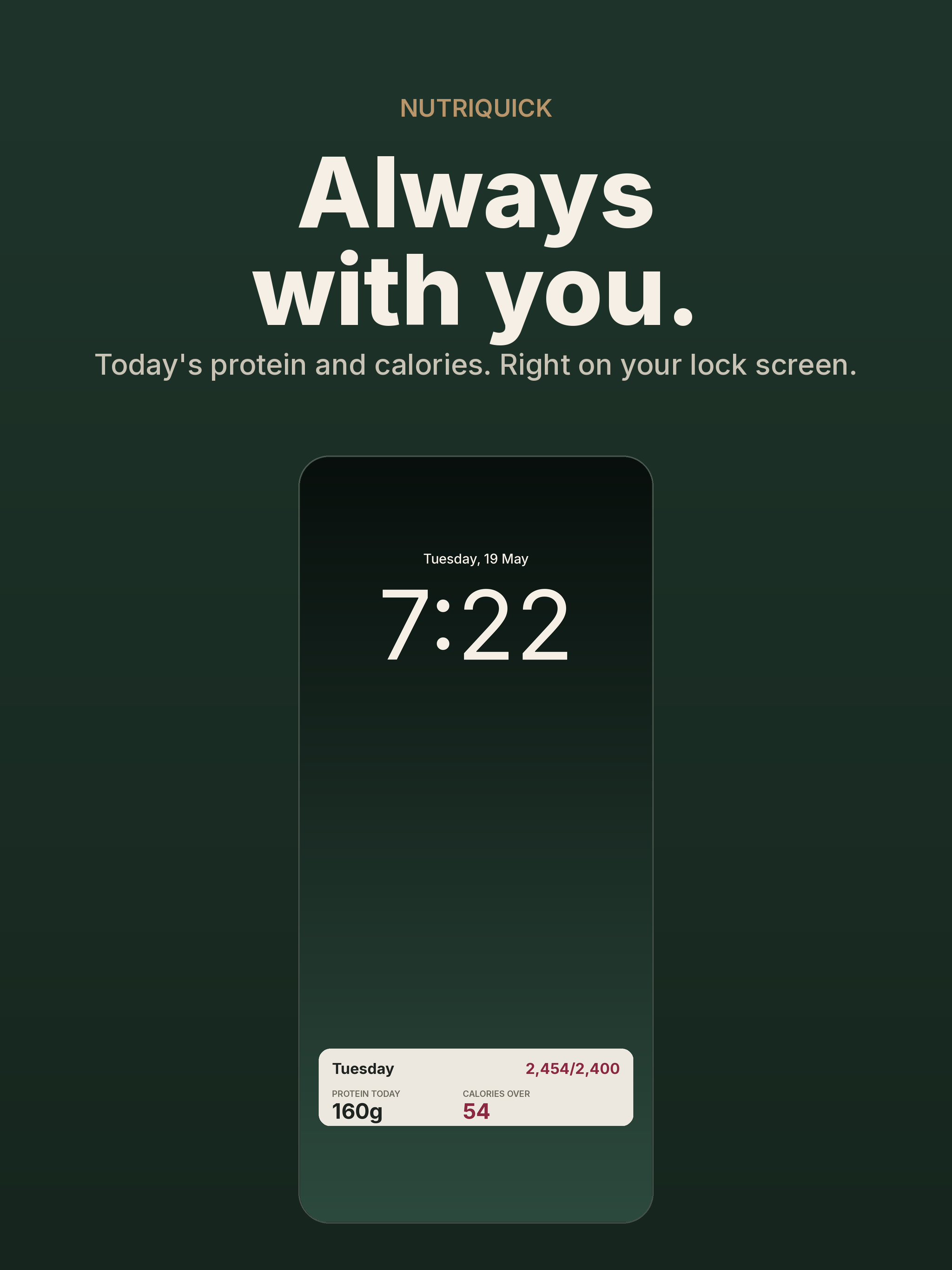 NutriQuick: Lean Macro Tracker