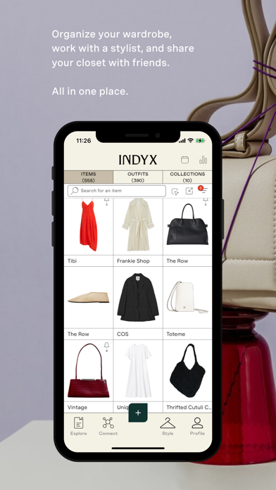 Indyx: Wardrobe & Outfit App Screenshot