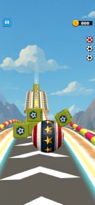 Rolling Ball Runner Sky Goal screenshot