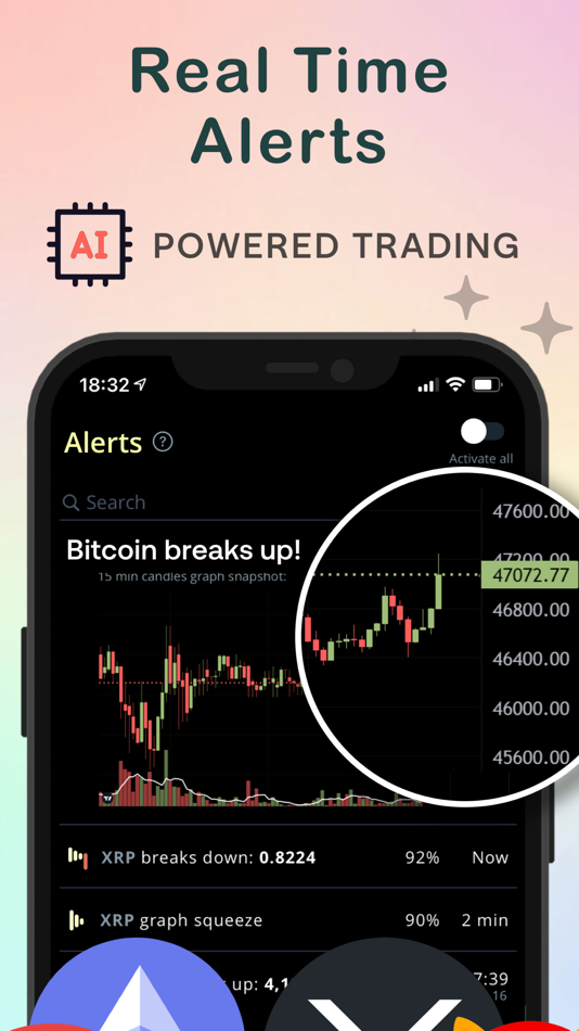 #1. Coin Push: Crypto Alerts (iOS) 由: Katu