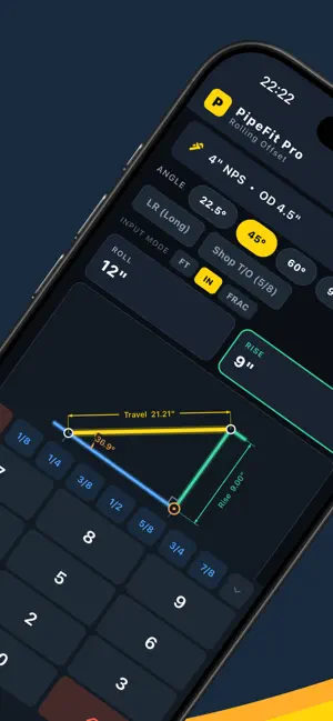 PipeFit Pro: Pipe Calculator screenshot 2