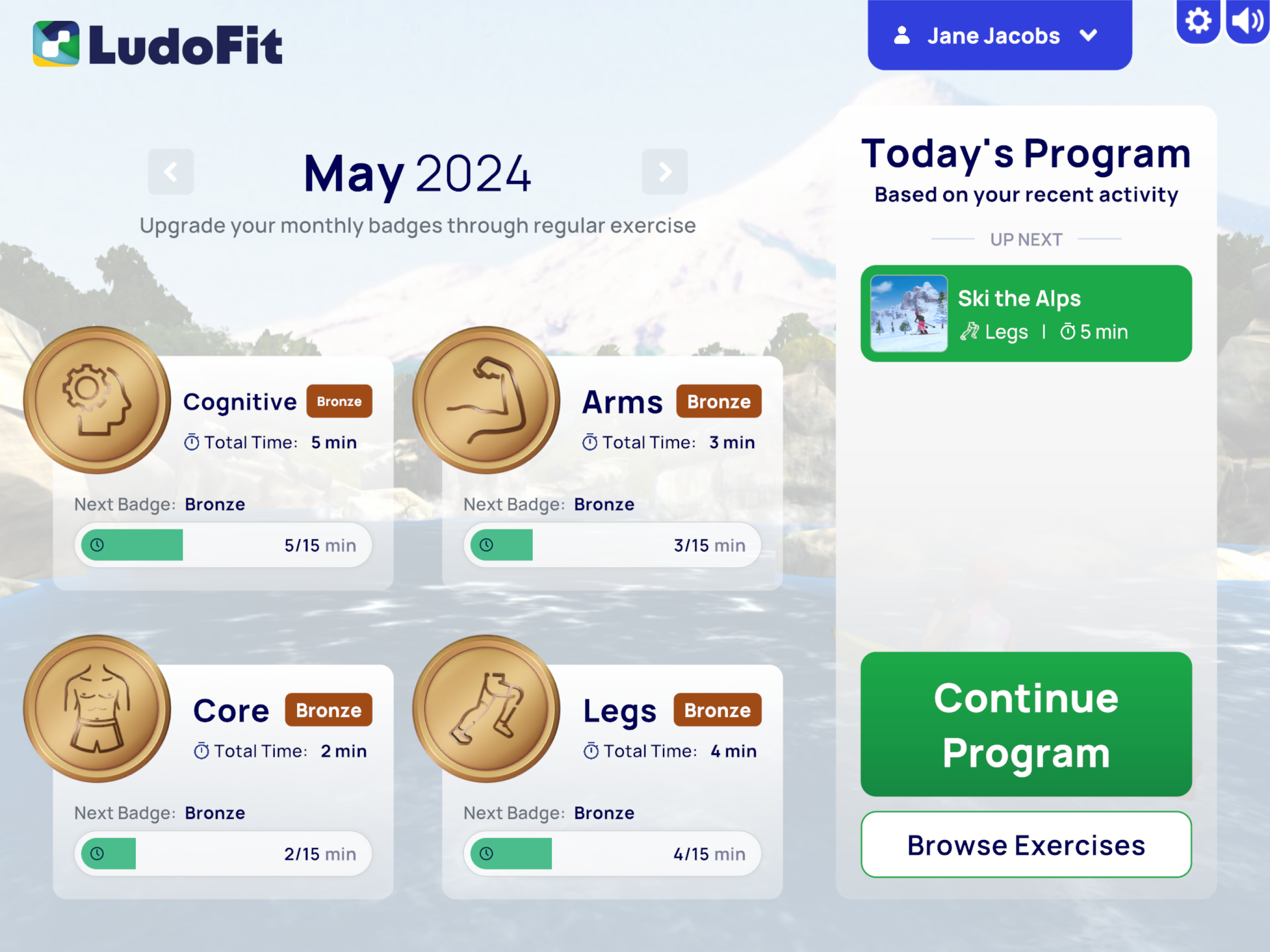 LudoFit: Exercise Games