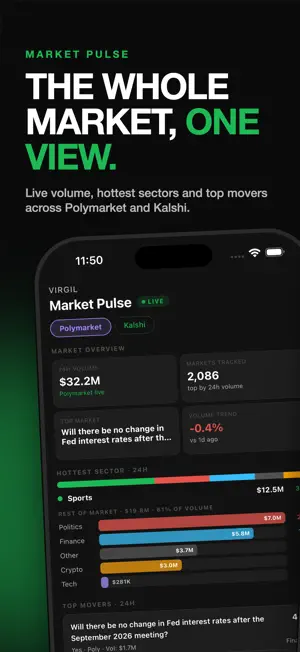 Virgil: Prediction Markets screenshot 1