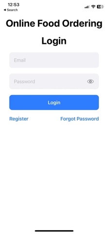onlinefoodordering screenshot