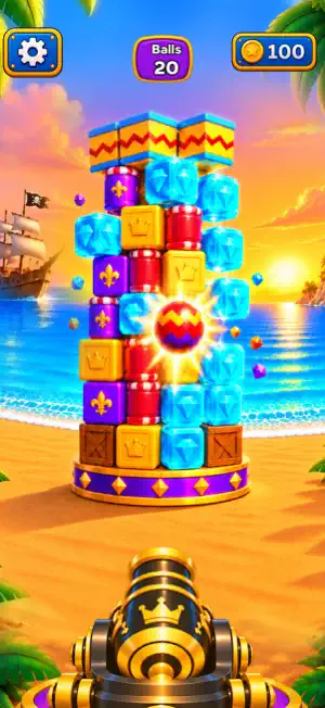 Smash Blast: Cannon Fest 3D screenshot 4