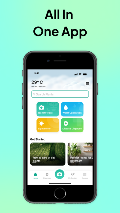 Plant Identification, Care App Screenshot