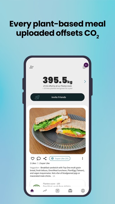 Plantee: Go Plant-based & Earn Screenshot