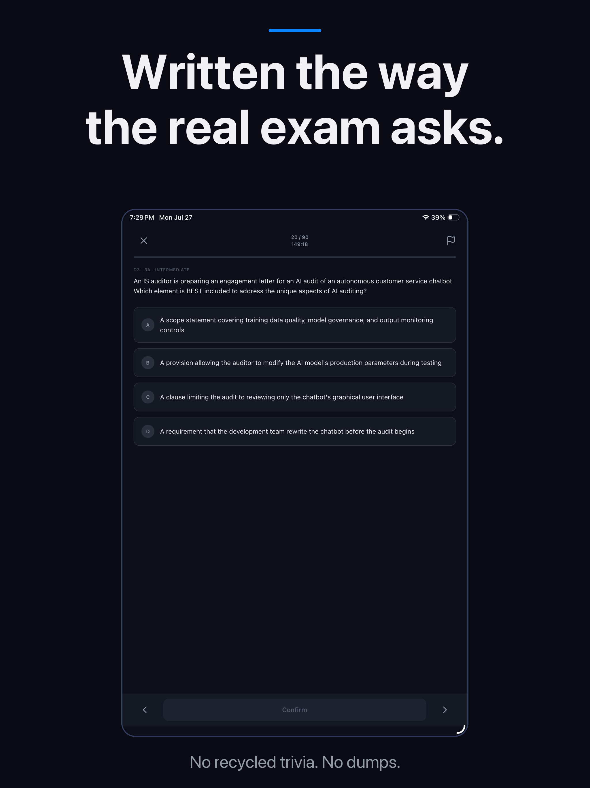 AAIA Prep: AI Audit Exam screenshot 15