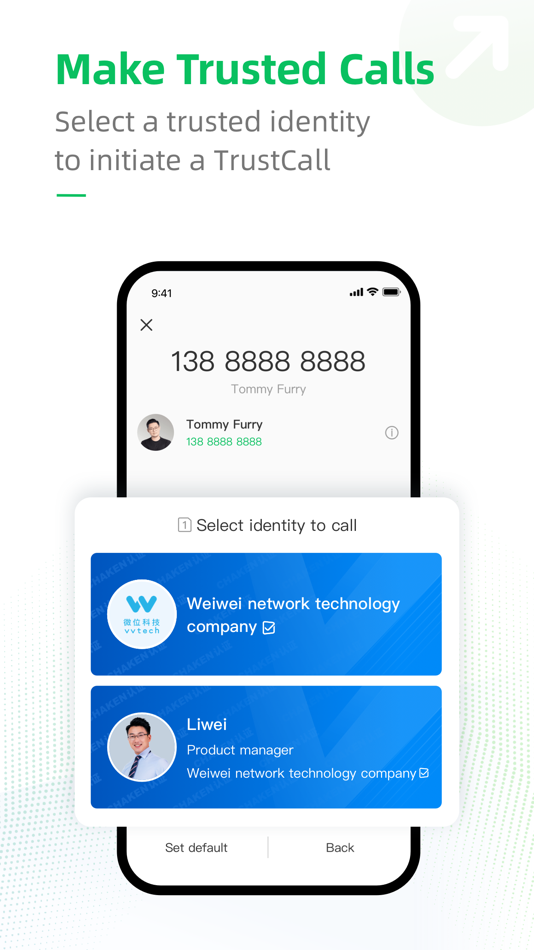 #3. Trust Call CrossBorder (iOS) Podle: VVTECH Shenzhen Co., Ltd.
