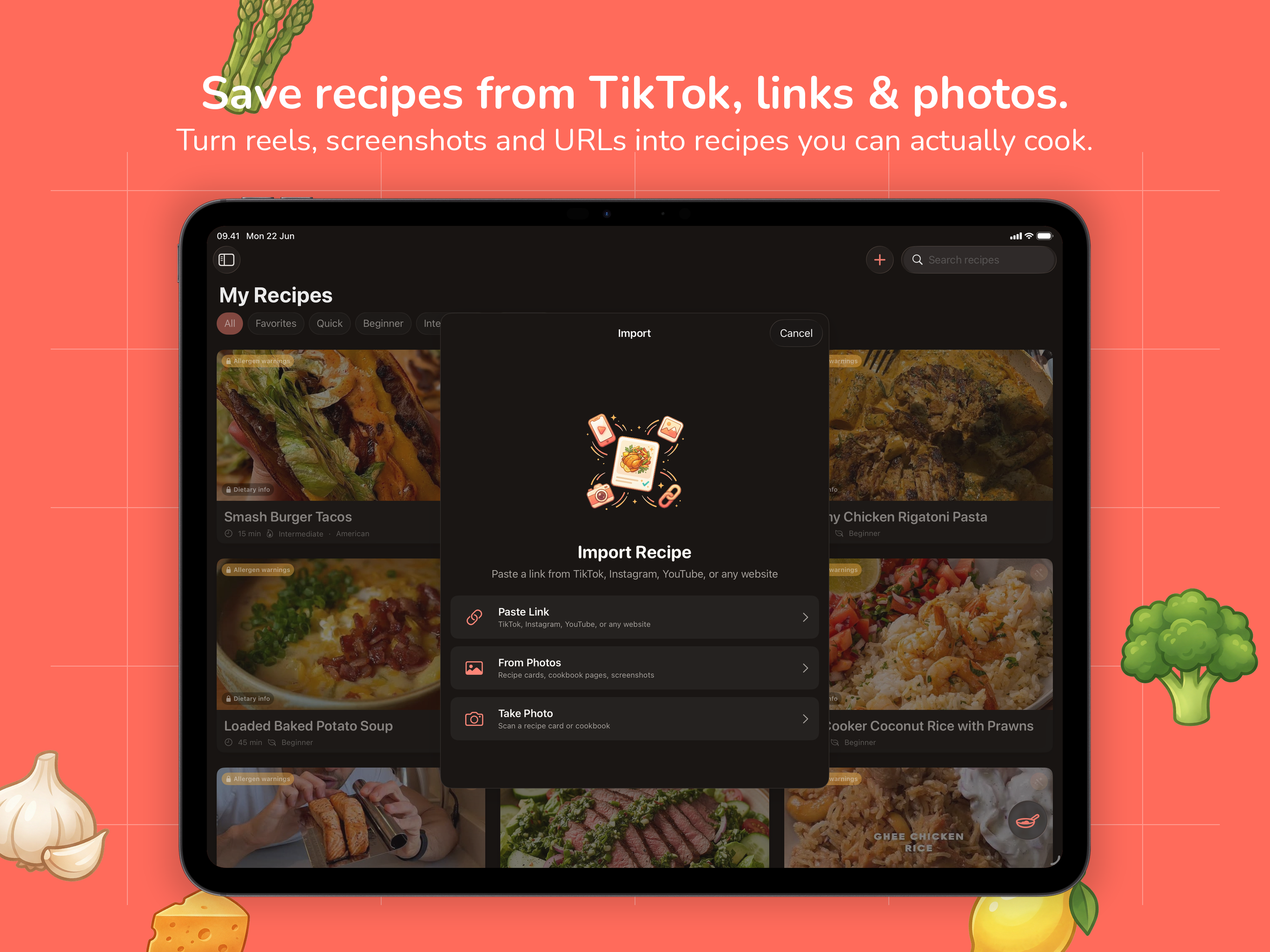 Garlic Recipe Keeper & Planner