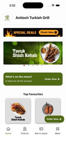Antioch Turkish Grill iPhone screenshot