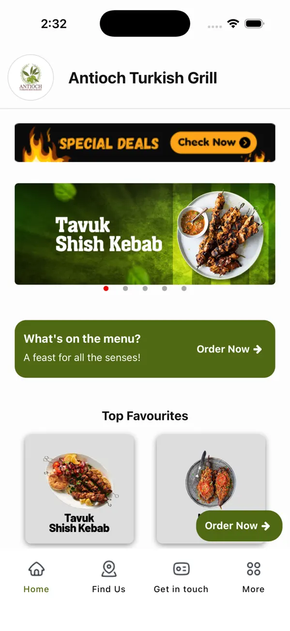 Screenshot #1 pour Antioch Turkish Grill